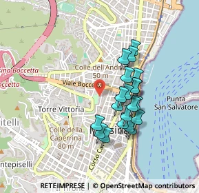 Mappa Via San Paolo, 98122 Messina ME, Italia (0.416)