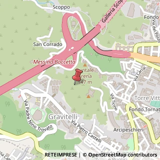 Mappa Via P. Caste IIi, 19, 98124 Messina, Messina (Sicilia)