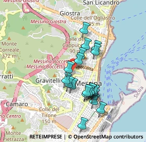 Mappa Località Cristo Re, 98122 Messina ME, Italia (0.863)