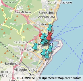 Mappa Località Cristo Re, 98122 Messina ME, Italia (1.03545)