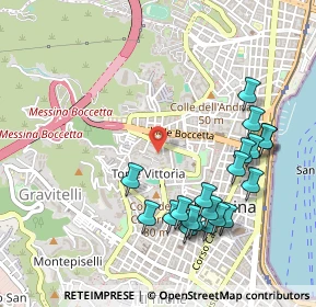 Mappa Località Cristo Re, 98122 Messina ME, Italia (0.615)