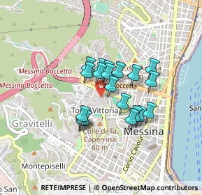 Mappa Località Cristo Re, 98122 Messina ME, Italia (0.3365)