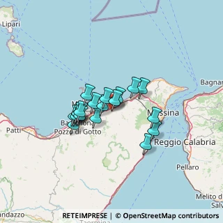 Mappa Via Alcide de Gasperi, 98040 Torregrotta ME, Italia (10.55421)