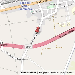 Mappa Via Pace, 1, 98042 Pace del Mela, Messina (Sicilia)