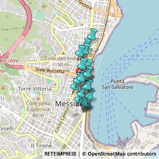 Mappa Via San Paolo dei Disciplinanti, 98122 Messina ME, Italia (0.2985)