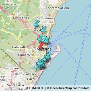 Mappa Via San Paolo dei Disciplinanti, 98122 Messina ME, Italia (1.71333)