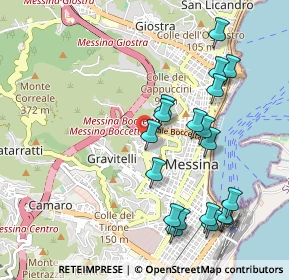 Mappa Via Reno, 98122 Messina ME, Italia (1.20579)