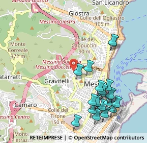 Mappa Via Reno, 98122 Messina ME, Italia (1.3)