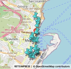 Mappa Via Garibaldi Giuseppe, 98122 Messina ME, Italia (0.9225)