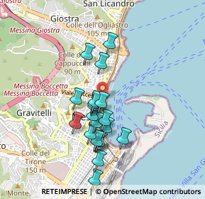 Mappa Via Garibaldi Giuseppe, 98122 Messina ME, Italia (0.871)