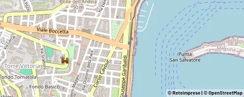 Mappa Messina