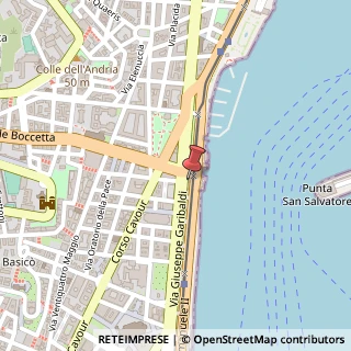 Mappa Via G. Garibaldi, 132, 98122 Messina, Messina (Sicilia)