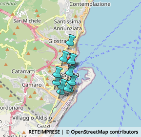 Mappa Via Garibaldi Giuseppe, 98122 Messina ME, Italia (1.165)