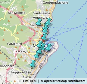 Mappa Via Garibaldi Giuseppe, 98122 Messina ME, Italia (1.3375)