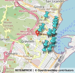 Mappa Via dei Carrai, 98122 Messina ME, Italia (0.8895)