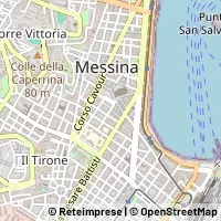 Karte Messina