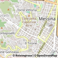 Mapa Messina