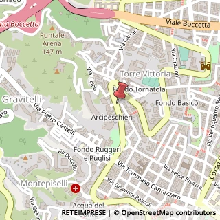 Mappa Viale Principe Umberto, 12, 98122 Messina, Messina (Sicilia)