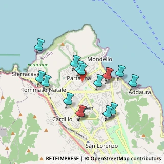 Mappa Via Antigone, 90151 Palermo PA, Italia (1.92941)