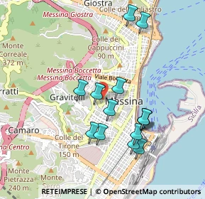 Mappa Via Amari Michele, 98122 Messina ME, Italia (0.98714)