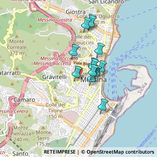 Mappa Via Amari Michele, 98122 Messina ME, Italia (0.76538)