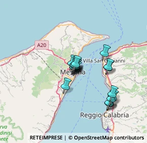 Mappa Piazza Unione Europea, 98122 Messina ME, Italia (5.56789)