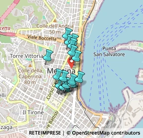 Mappa Piazza Unione Europea, 98122 Messina ME, Italia (0.333)