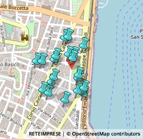 Mappa Via S. Camillo, 98122 Messina ME, Italia (0.186)