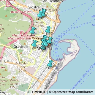 Mappa Via Argentieri, 98122 Messina ME, Italia (0.71615)