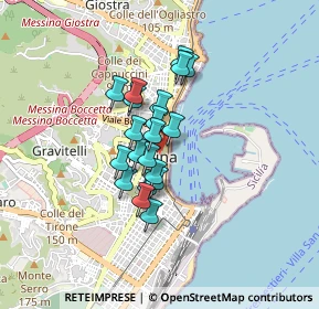 Mappa Via S. Camillo, 98122 Messina ME, Italia (0.6365)