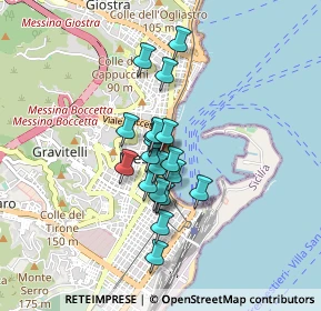 Mappa Piazza Municipio, 98122 Messina ME, Italia (0.6635)