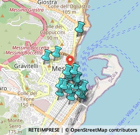 Mappa Piazza Municipio, 98122 Messina ME, Italia (0.8195)