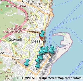 Mappa Via S. Camillo, 98122 Messina ME, Italia (0.99667)