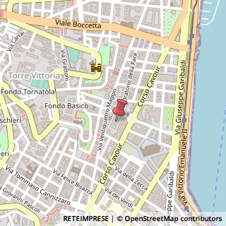Mappa Via Sant'Agostino, 1, 98122 Messina, Messina (Sicilia)