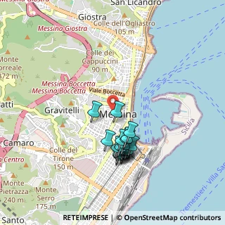 Mappa Via XXIV Maggio, 98122 Messina ME, Italia (0.9255)