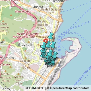 Mappa Via XXIV Maggio, 98122 Messina ME, Italia (0.8055)