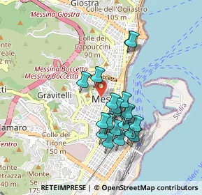 Mappa Salita della Caperrina, 98122 Messina ME, Italia (0.8565)