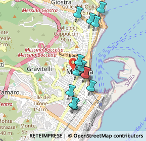 Mappa Salita della Caperrina, 98122 Messina ME, Italia (0.90308)