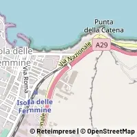 Kartta Isola delle Femmine