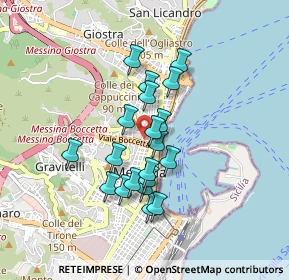 Mappa Via Sant'Andrea Avellino, 98122 Messina ME, Italia (0.7705)