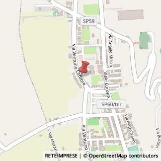 Mappa Via XXI Ottobre, 606, 98040 Torregrotta, Messina (Sicilia)