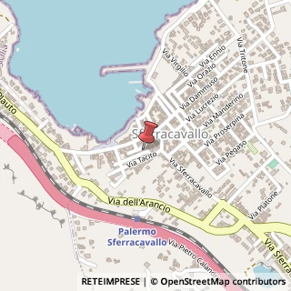 Mappa Via Ovidio, 15, 90147 Capaci, Palermo (Sicilia)
