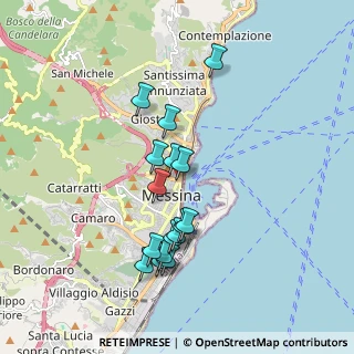 Mappa Via Concezione, 98122 Messina ME, Italia (1.83938)