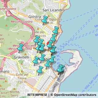 Mappa Via Concezione, 98122 Messina ME, Italia (0.819)