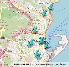 Mappa Via Macello Vecchio, 98122 Messina ME, Italia (1.0675)