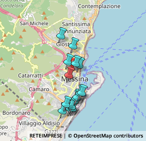 Mappa Via Santa Chiara, 98122 Messina ME, Italia (1.72)