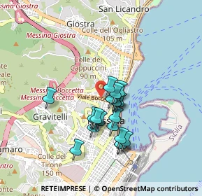 Mappa Via Santa Chiara, 98122 Messina ME, Italia (0.7635)