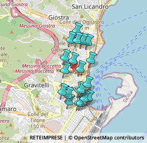 Mappa Via Santa Chiara, 98122 Messina ME, Italia (0.751)