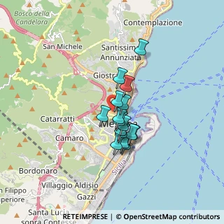 Mappa Via Calamech Andrea, 98122 Messina ME, Italia (1.24313)