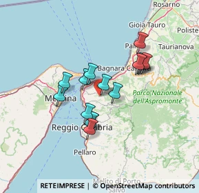 Mappa Via Imperio Inferiore, 89050 Calanna RC, Italia (12.15467)